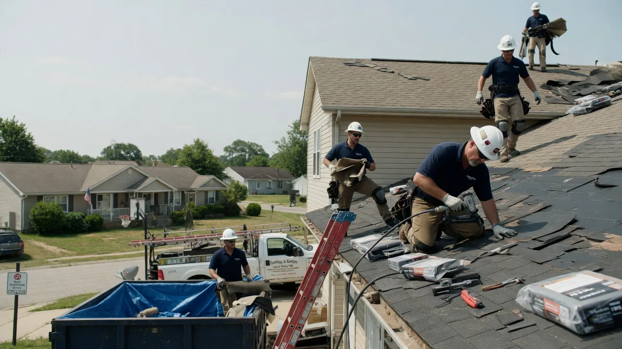 Roof Replacement in Auburntown, TN near me